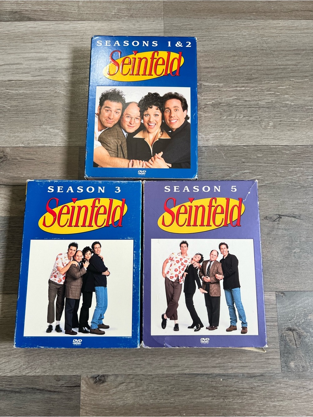 Seinfeld DVD Seasons 1, 2, 3, and 5